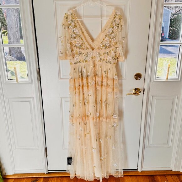 Needle & Thread Shimmer Primrose Gown, Size US12 - Picture 3 of 7